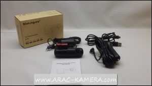 Blueskysea B1W WiFi Araç Kamerası Kutu İçeriği