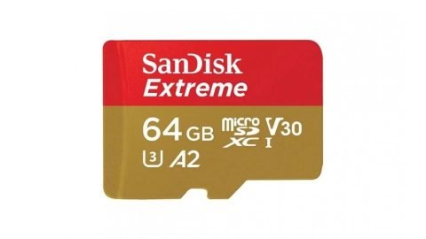 SanDisk Extreme 64GB microSDXC UHS-I Hafıza Kartı